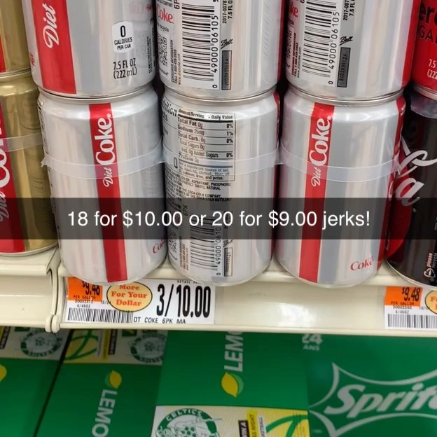 The 18 for $10.00 were at the end of the aisle, the 20 for $9.00 in the middle 👍🏻