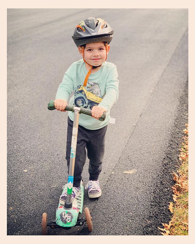 Excellent day for scootin’